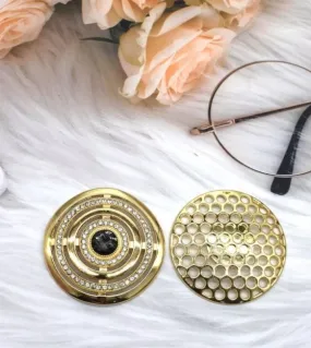 1920's inspired magnetic brooches