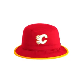 ADIDAS CALGARY FLAMES HOCKEY BUCKET HAT