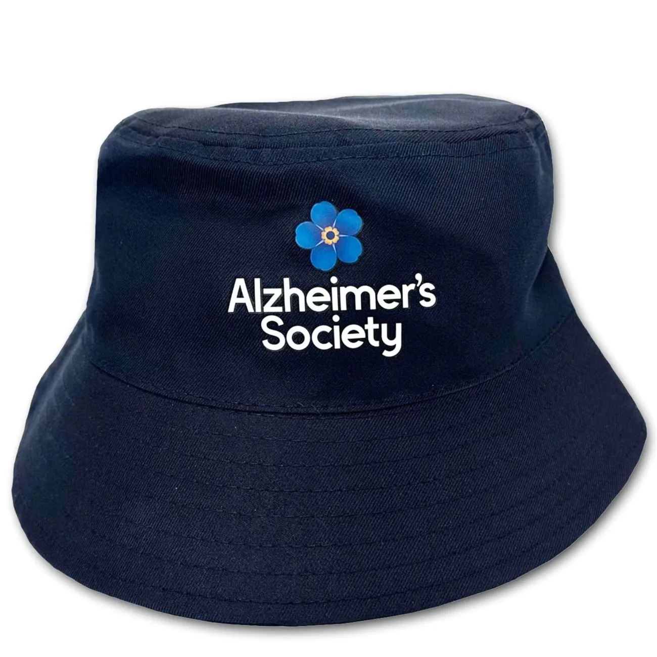 Large Alzheimers Society Bucket Hat - Optimal Size for Maximum Comfort and Support