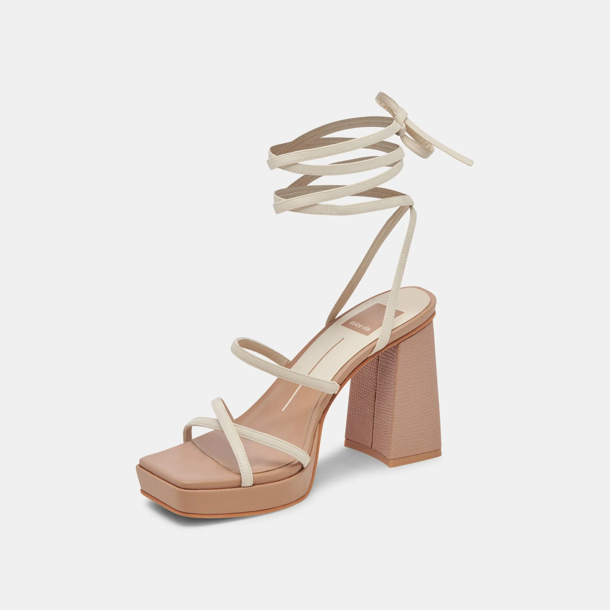 AMANDA HEELS IVORY MULTI STELLA