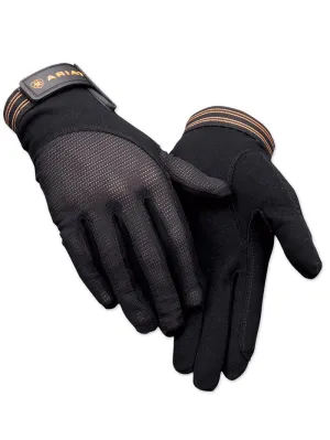 Ariat 10004372 Unisex Air Grip Gloves Black