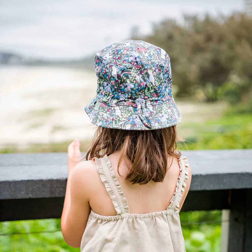 AUSSIE NATIVES REVERSIBLE BUCKET HAT - 4 Sizes