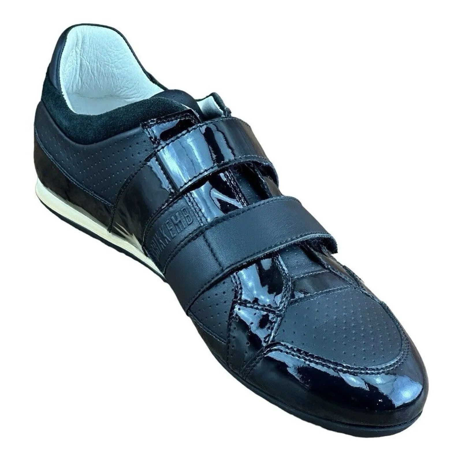 Bikkembergs Leather Sneakers Size 10 US| 40 EU Black shoes