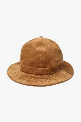 Blacksmith - Corduroy Bell Bucket Hat - Brown