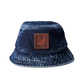 By Parra The Great Goose Bucket Hat 'Washed Blue'