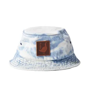 By Parra The Great Goose Bucket Hat 'Washed Light Blue'