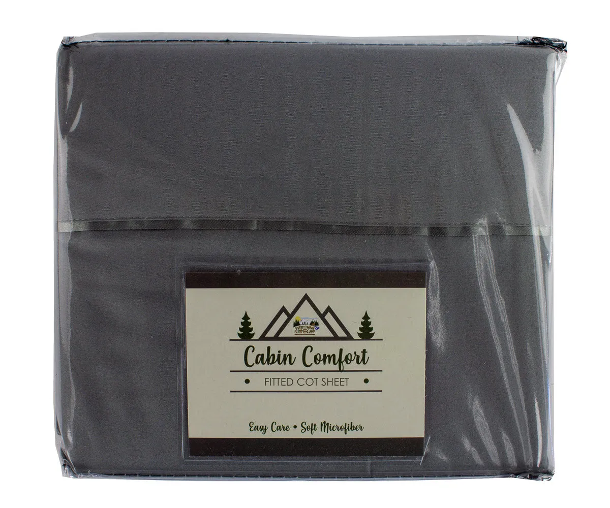 Cabin Comfort Camp Cot Fitted Sheet