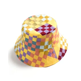 Checkered Bucket Hat