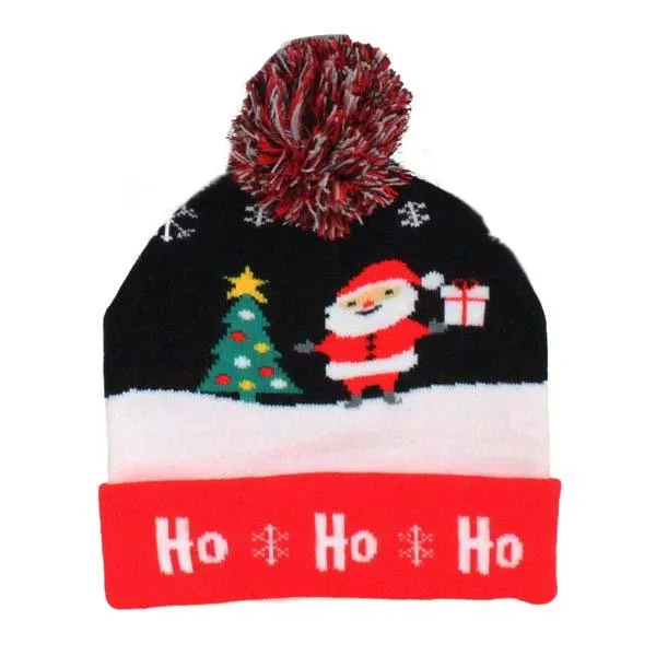 Children's Holiday Hat Pom Pom Hats