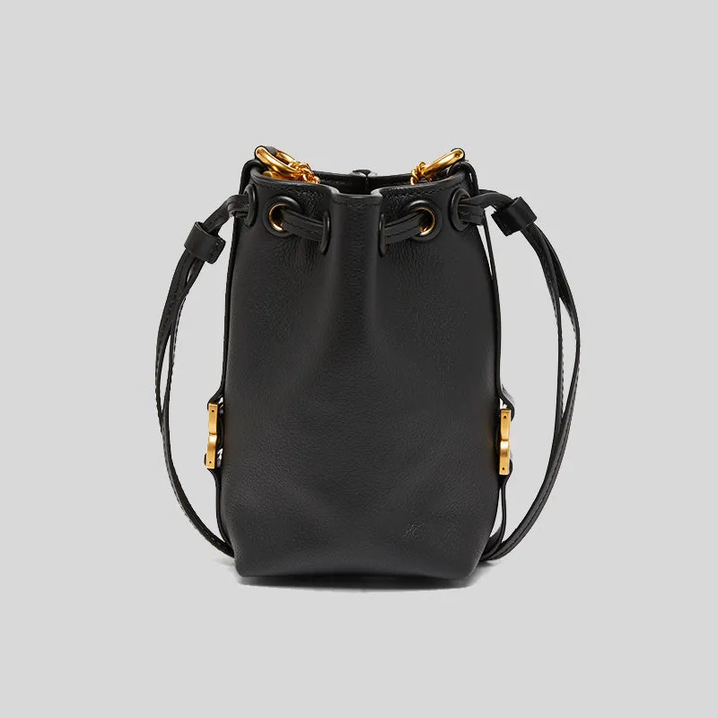 CHLOE Marcie Micro Bucket Black CHC23AP844I31