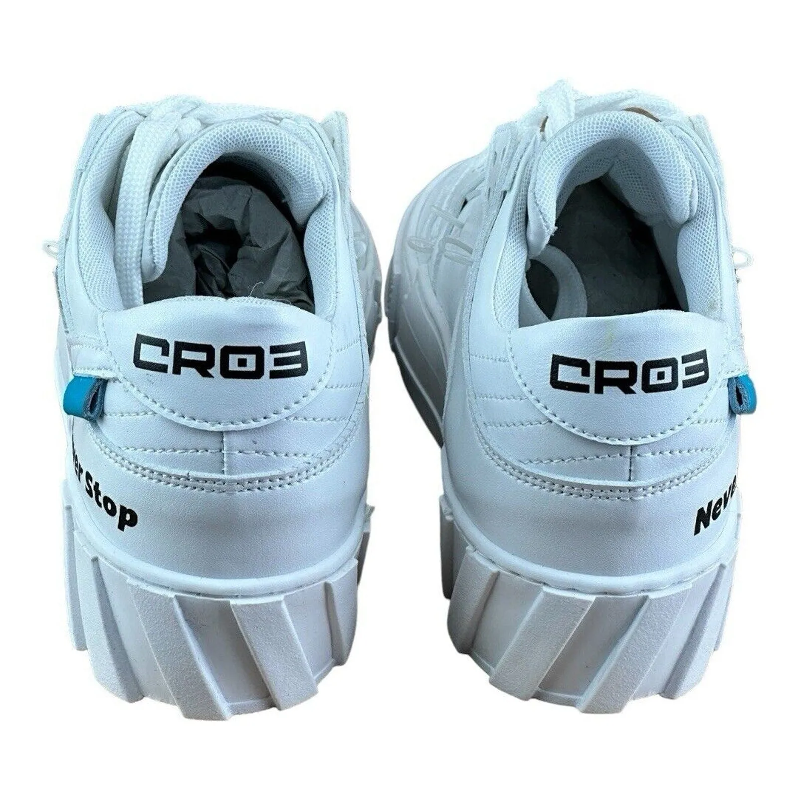 Cristianzerotre CRO3 Never Stop Sneakers Shoes Women’s Sz 7.5-8 US|EU 38