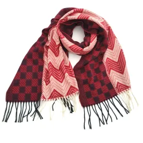 Geometric Pashmina Style Ladies Scarf