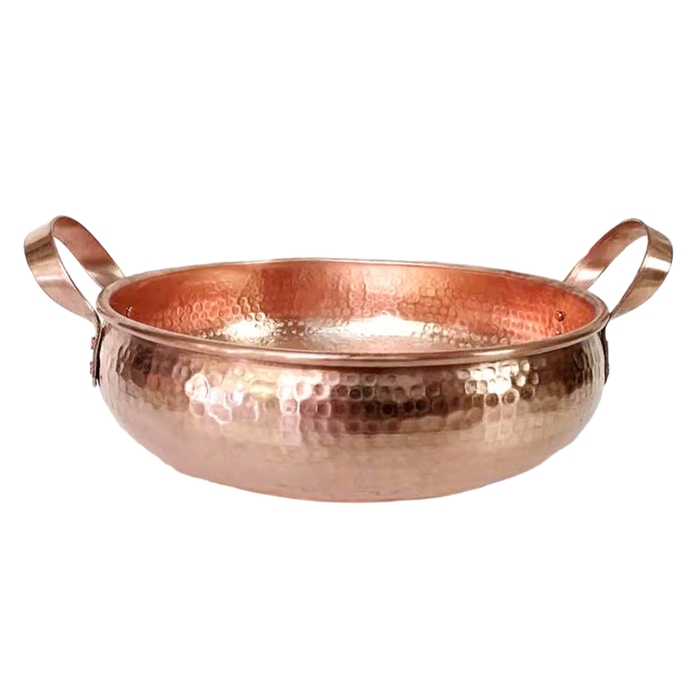 Handmade non-stick copper pot