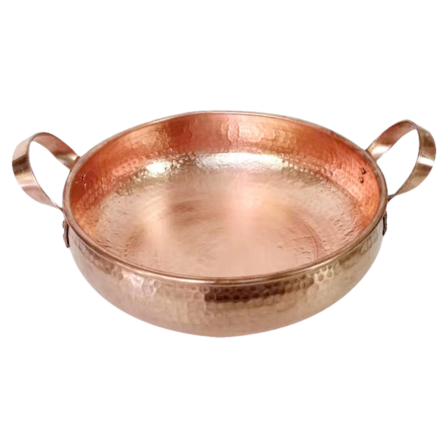 Handmade non-stick copper pot