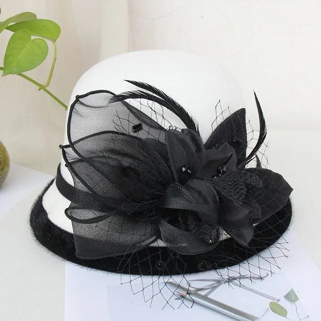 Hat Queen Orchya (White)