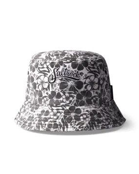 Hibiscus Bucket Hat - Washed Black