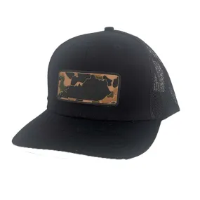 Kentucky Camo Patch Trucker