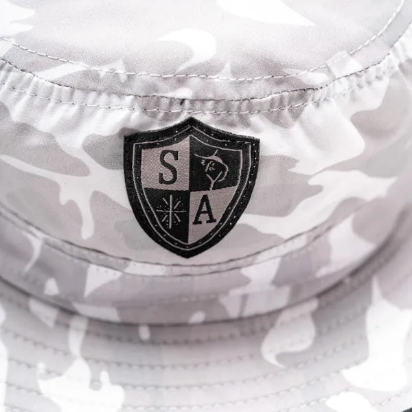 Kids Bucket Hat | Ghost Military Camo