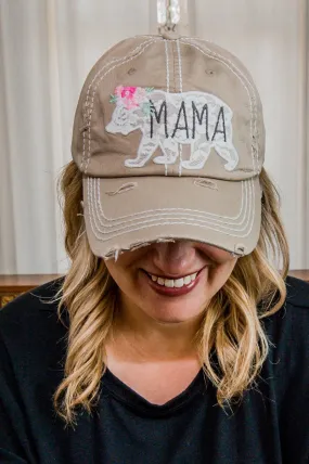 Lace Mama Bear Hat