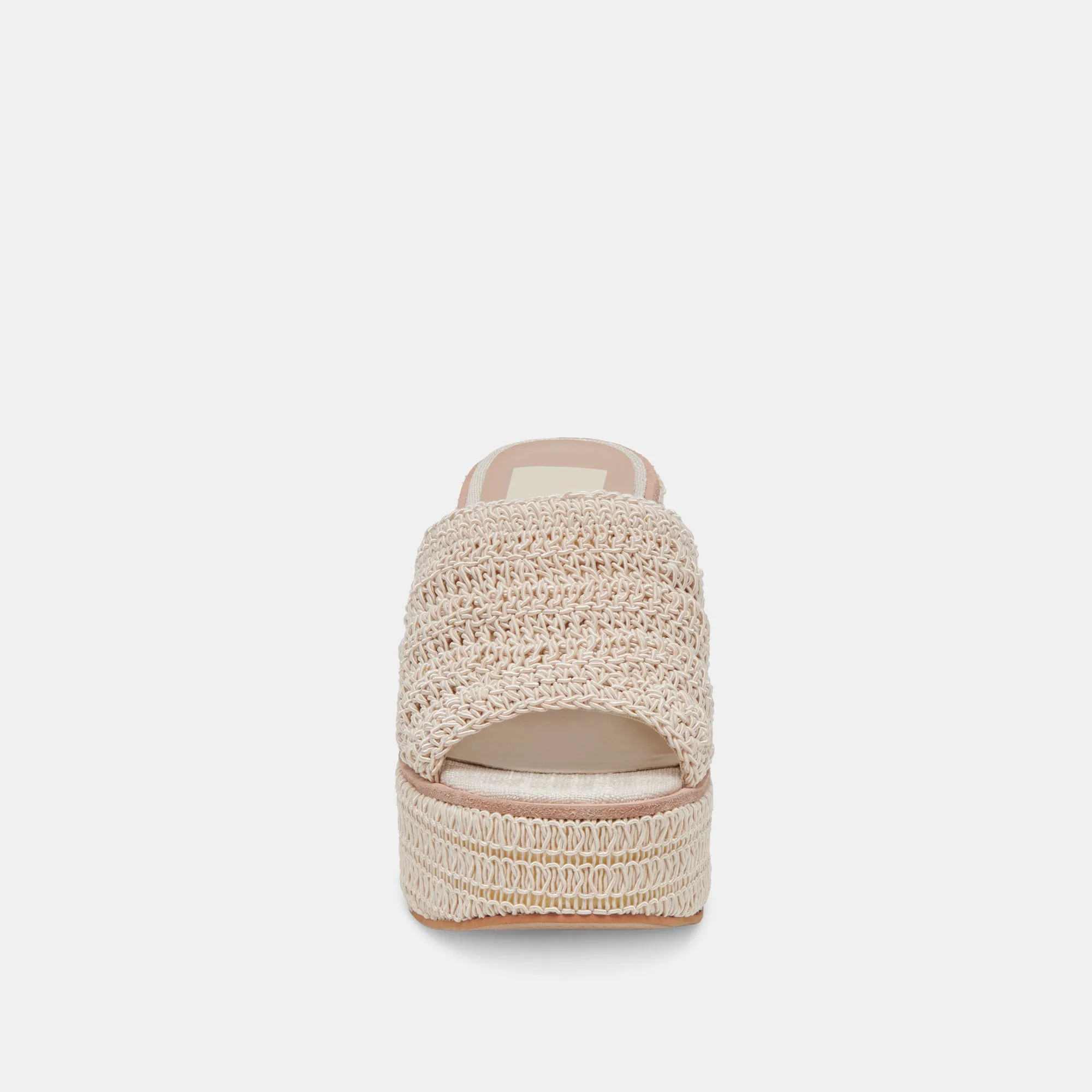 LADIN HEELS IVORY WOVEN