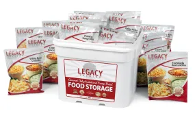 Legacy Entrée Bucket - 120 Servings