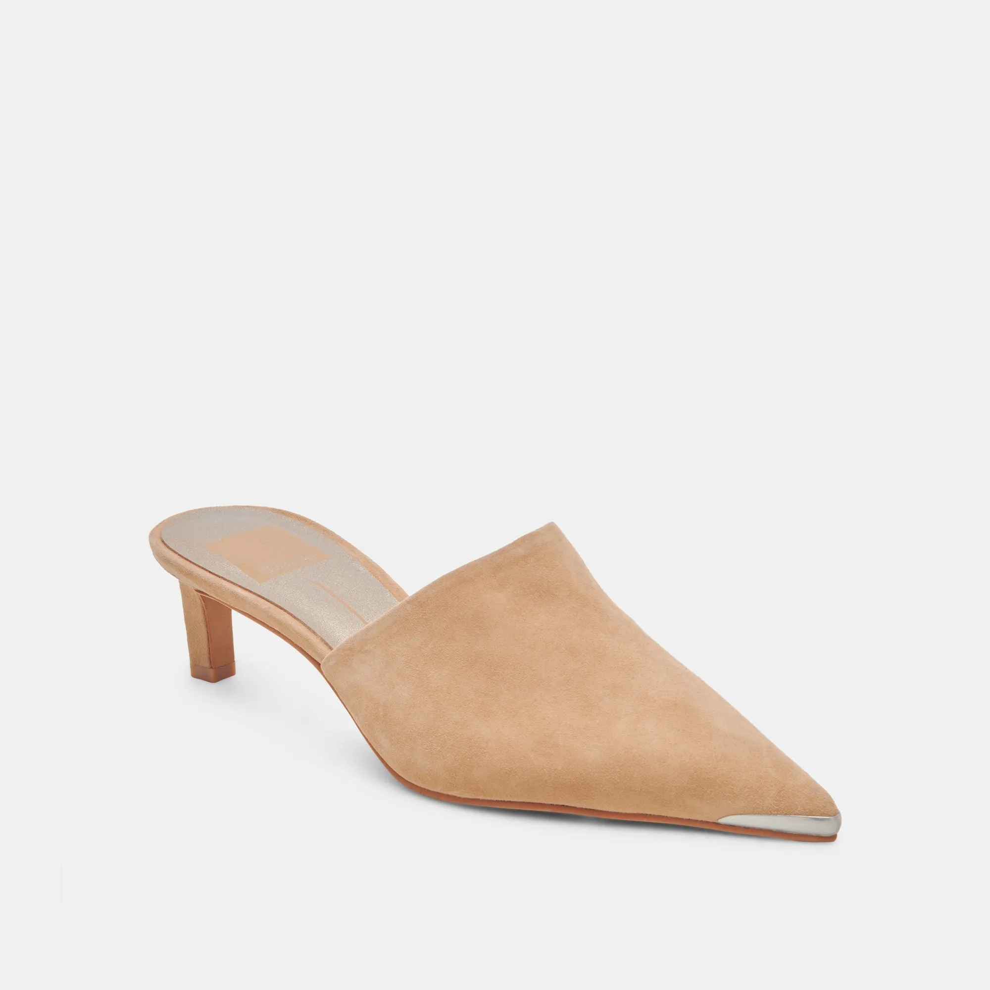 LEXY HEELS CAMEL SUEDE