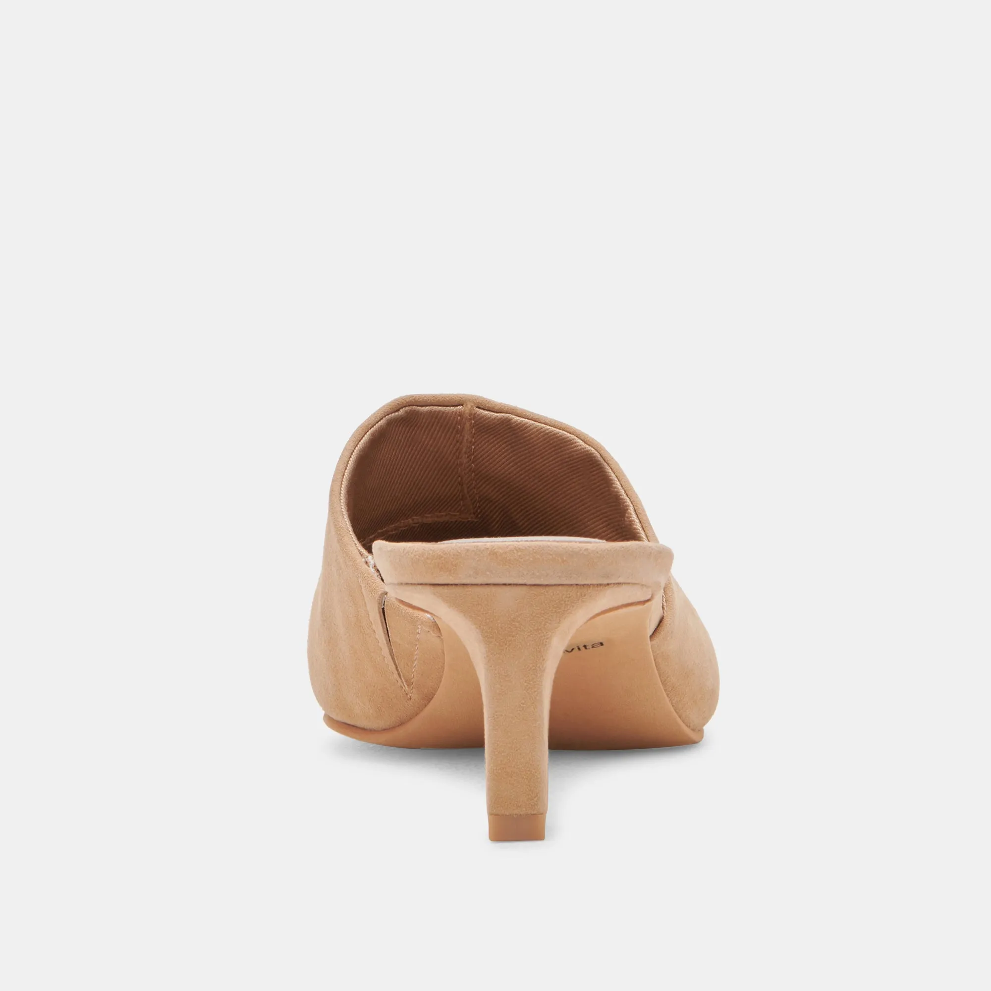 LEXY HEELS CAMEL SUEDE