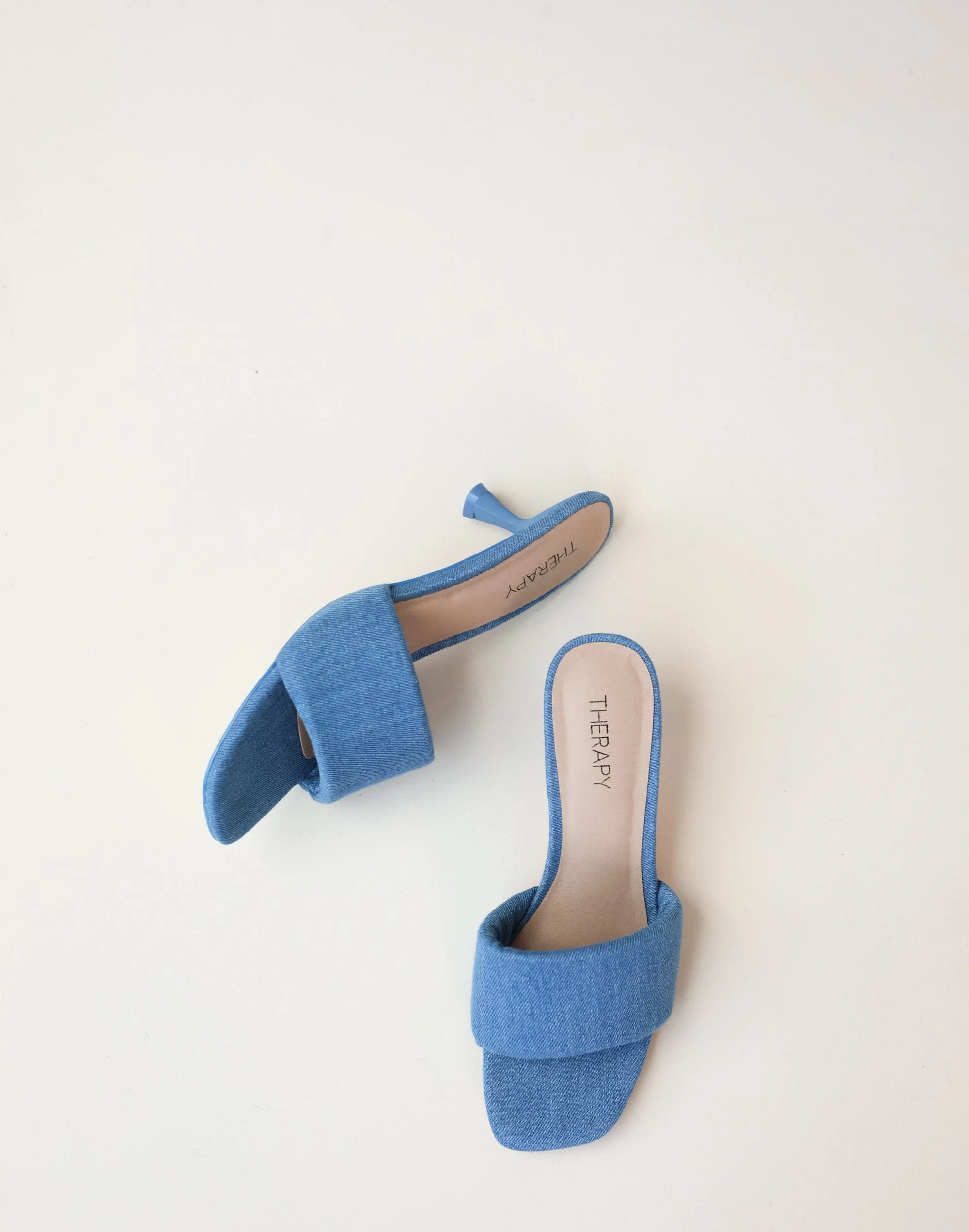 Luxe Heels (Blue Denim) - By Therapy