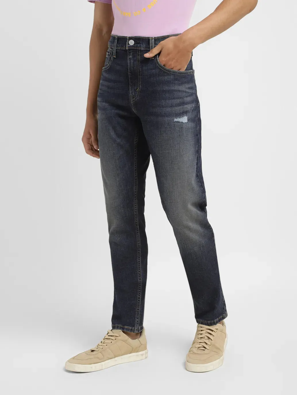 Men's 512 Mid Indigo Slim Tapered Fit Jeans