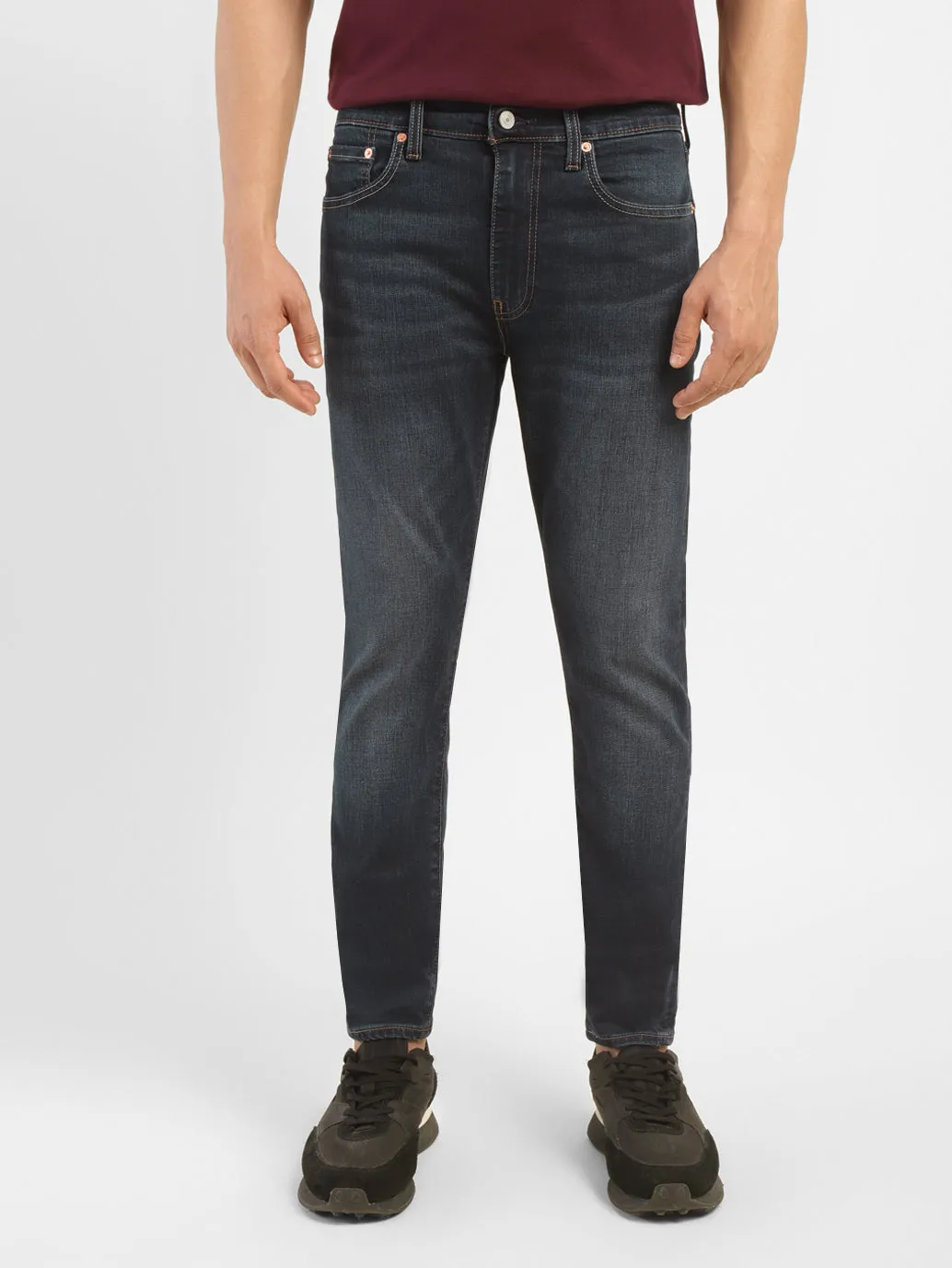 Men's 512 Navy Slim Tapered Fit Jeans