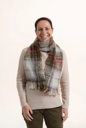 Mohair Scarf - Hawea Heather