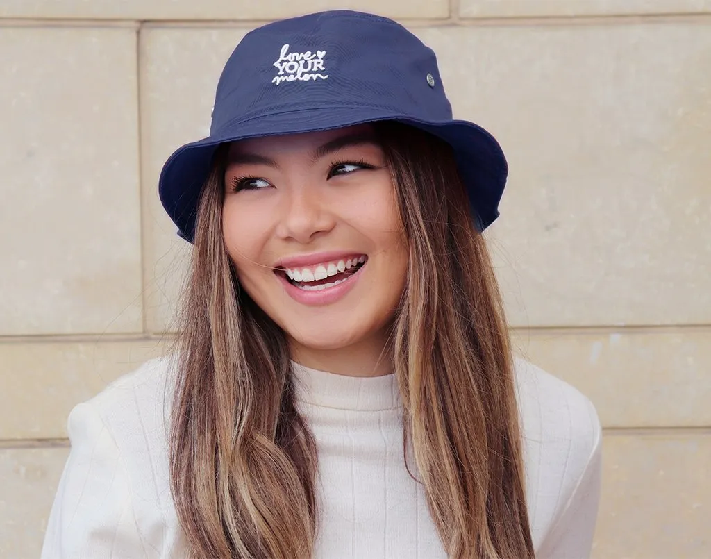 Navy Bucket Hat