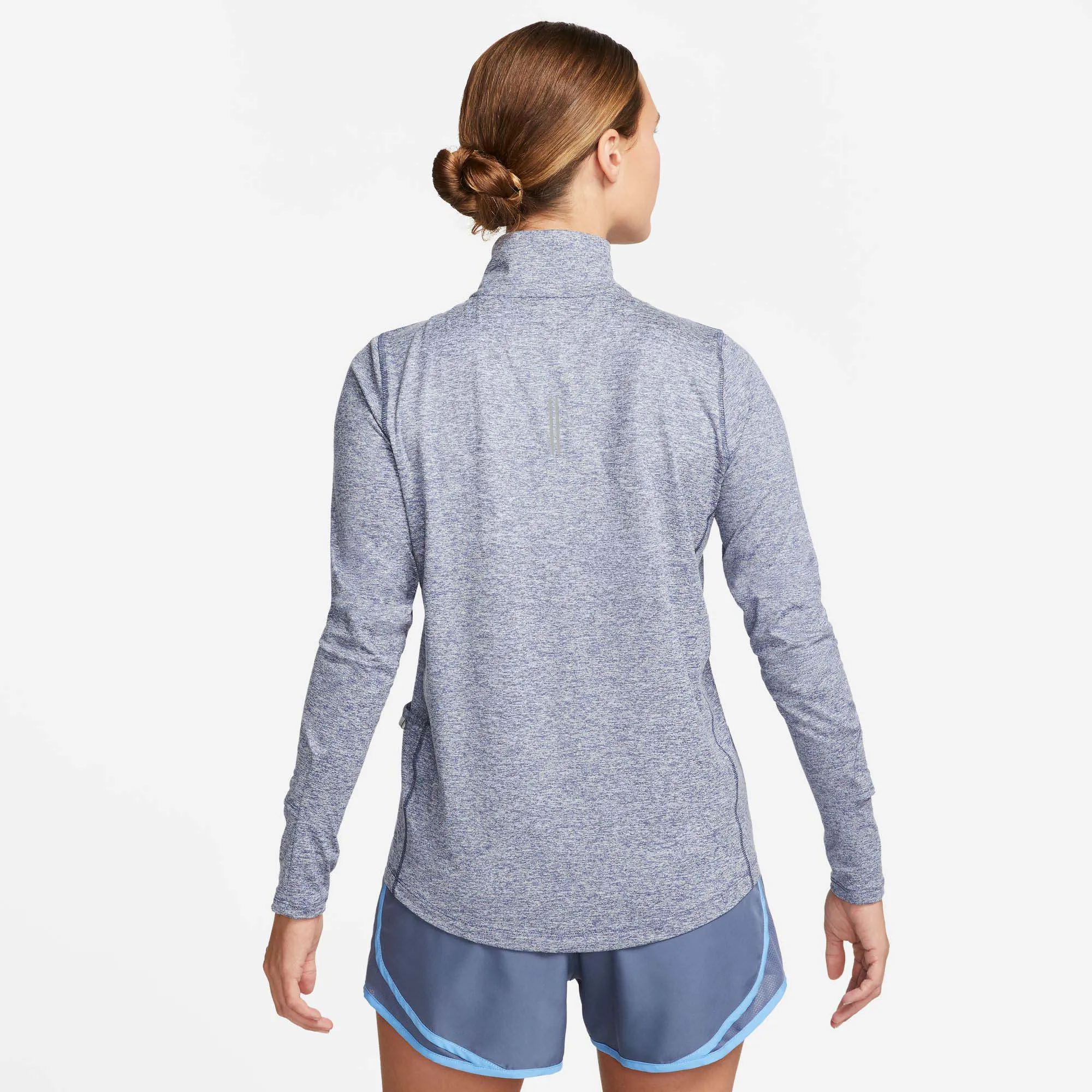 Nike | Women's Dri-FIT Element 1/2-Zip Running Top - Diffused Blue