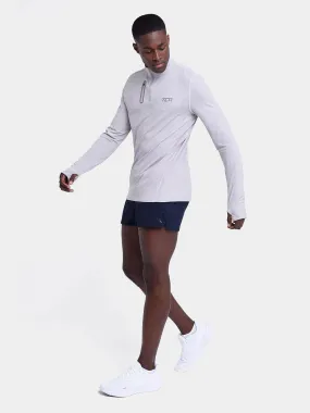 Pace Running Short for Men with Side Zip Pockets & Internal Netting