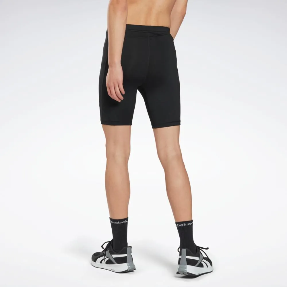 Reebok Apparel Men Running Short Tights BLACK