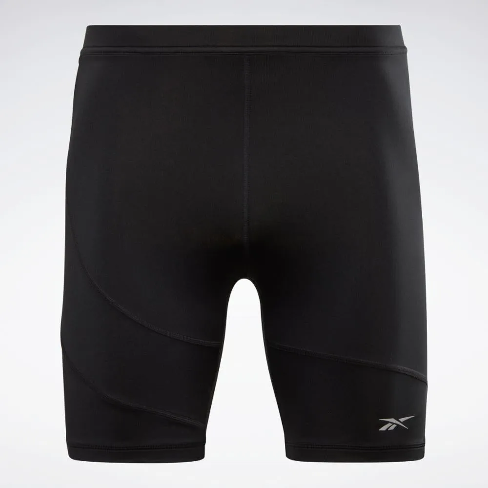 Reebok Apparel Men Running Short Tights BLACK