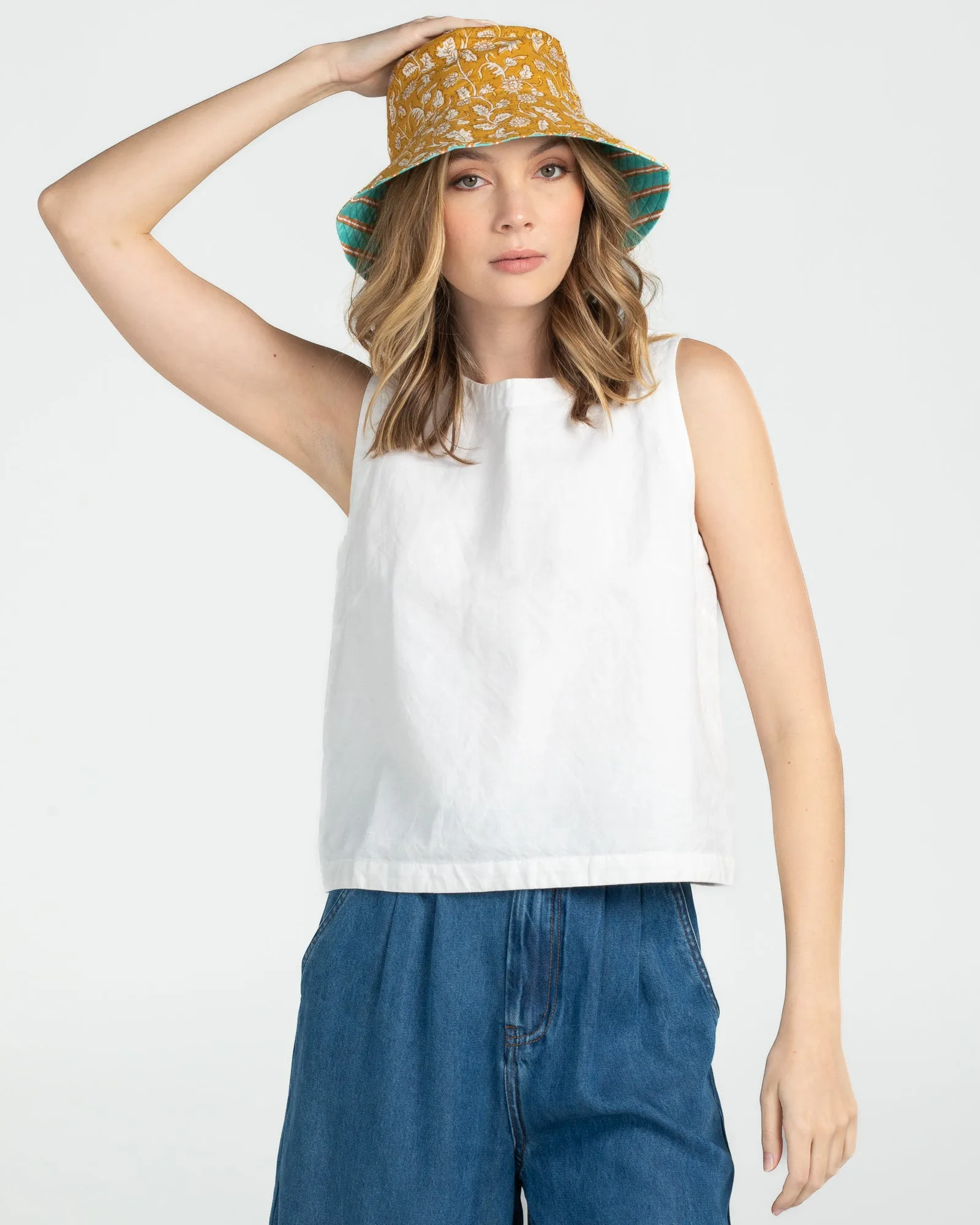 Reversible Bucket Hat - Tansy Zetta