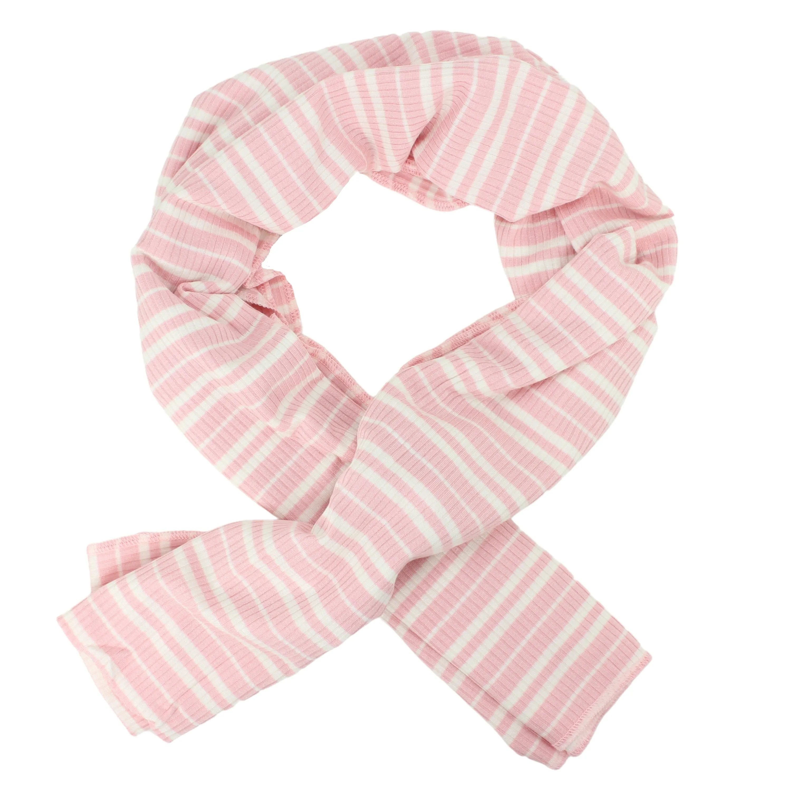 Rib Stripe Oblong Scarf