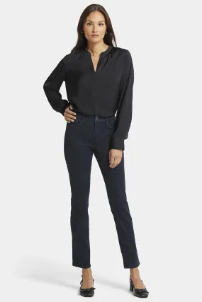 Sheri Slim Jeans Donkerblauw Waist-Match™ Denim | Midnight Falls