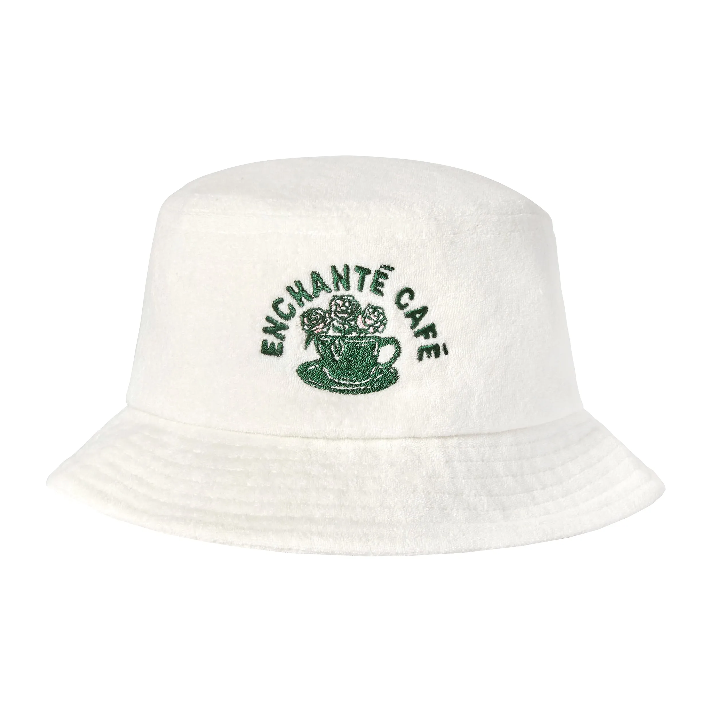 Terry Bucket Hat | White