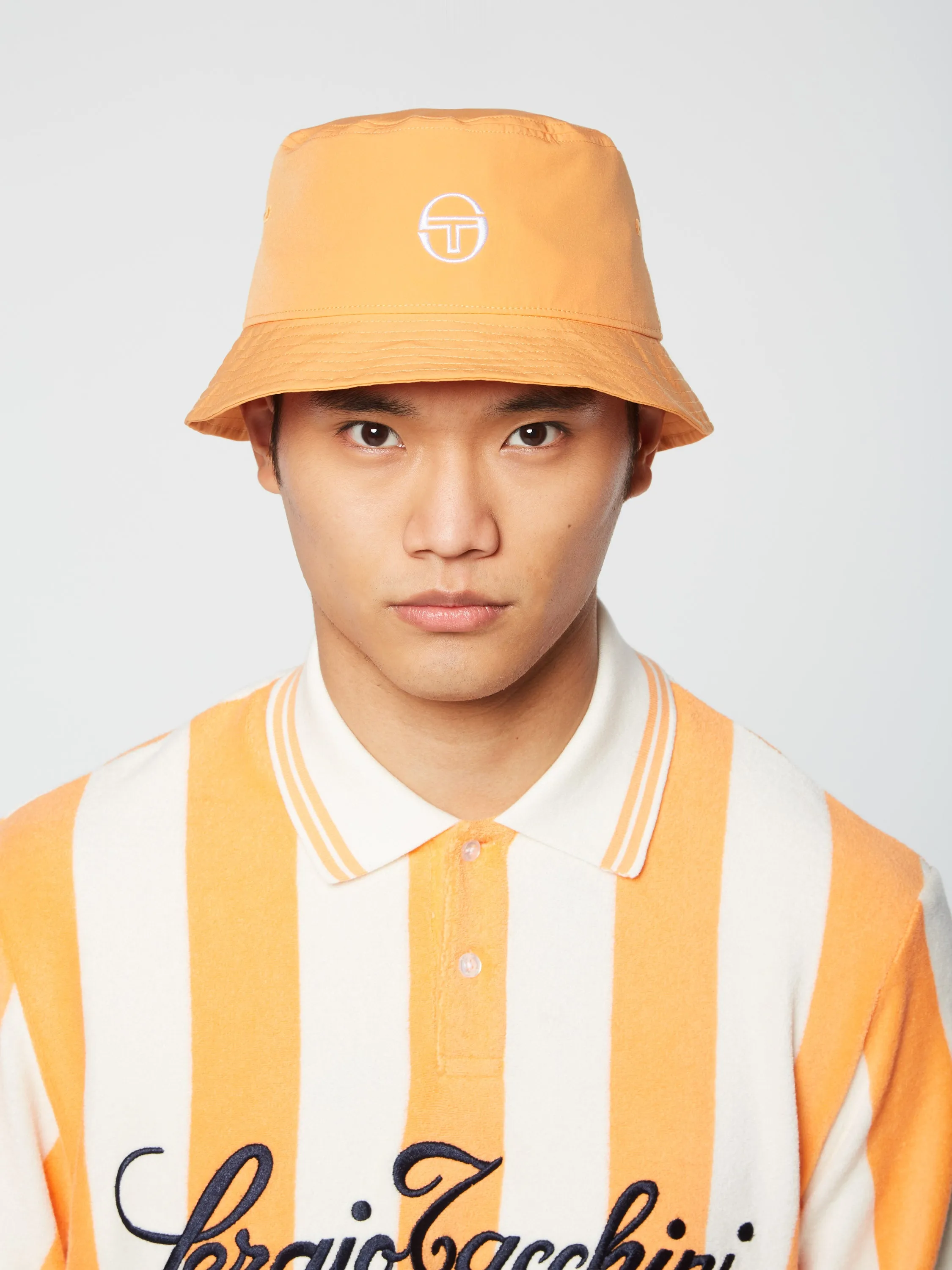 Vacanza Bucket Hat- Tangerine