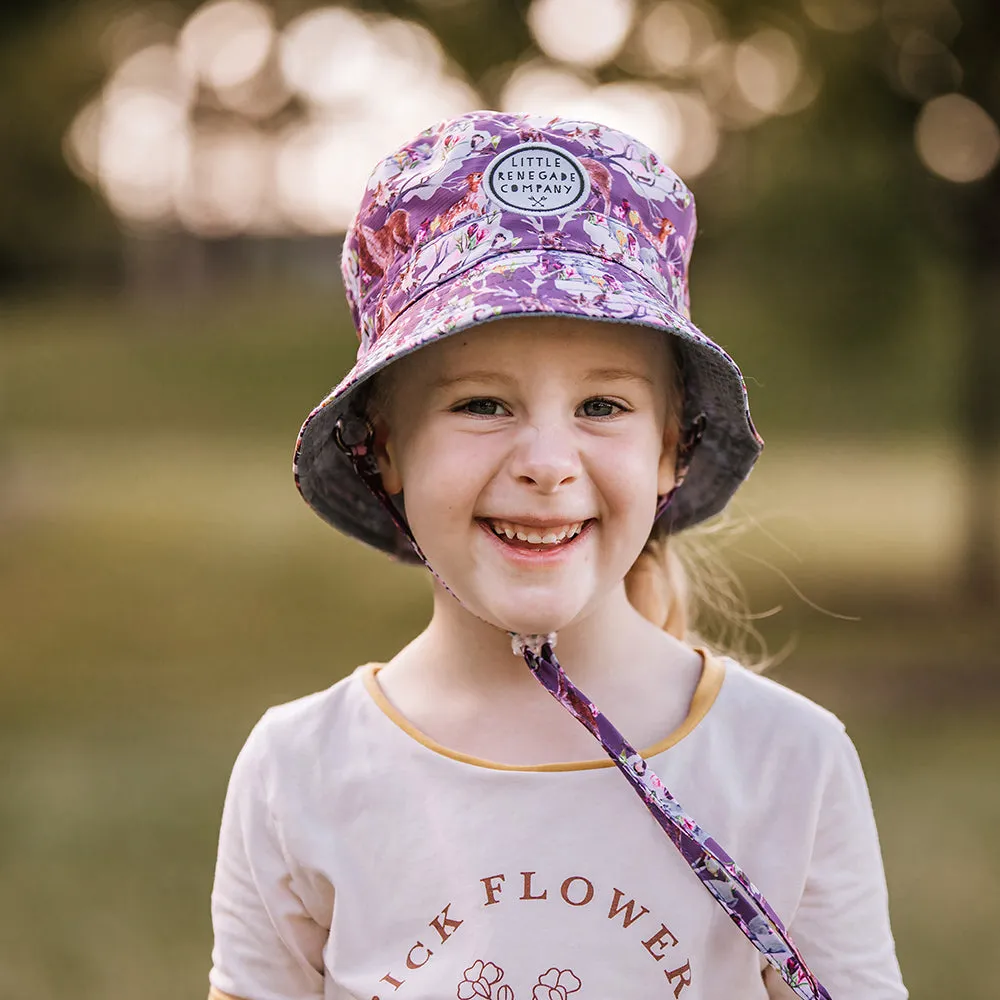 WOODLAND WONDER REVERSIBLE BUCKET HAT - 4 Sizes